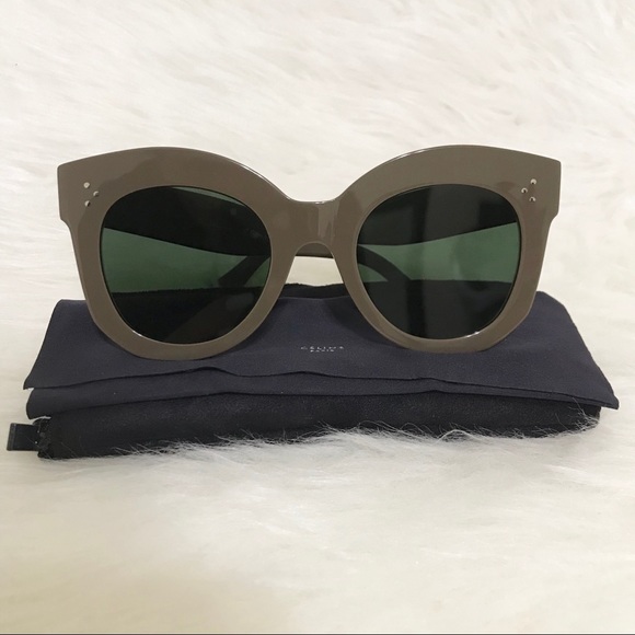 Celine Accessories - Celine brown/khaki sunglasses